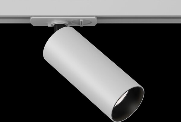 Faretto a LED per Sistema Illuminazione Binario 12W 4000K in Alluminio Focus LED Bianco
