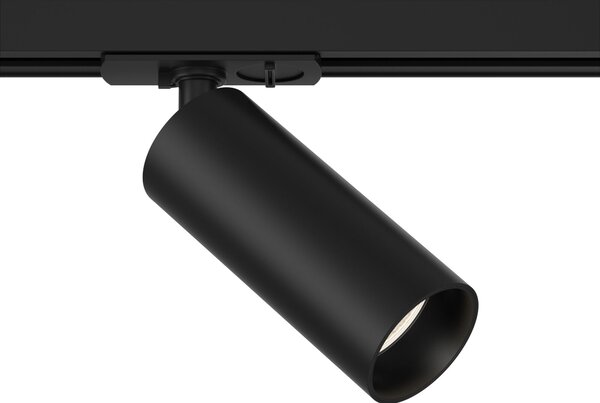 Faretto a LED per Sistema Illuminazione Binario 12W 3000K in Alluminio Focus LED Nero