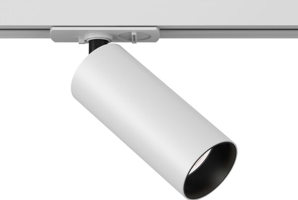 Faretto a LED per Sistema Illuminazione Binario 12W 4000K in Alluminio Focus LED Bianco