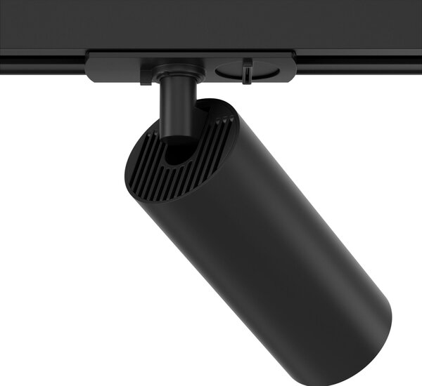 Faretto a LED per Sistema Illuminazione Binario 12W 4000K in Alluminio Focus LED Nero