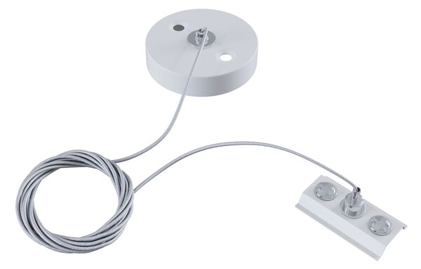 Cavo di Sospensione per Sistema Illuminazione a Binario Monofase Bianco