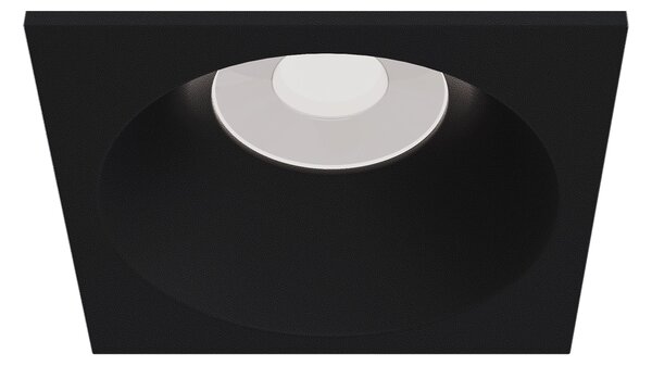 Faretto da incasso Downlight in Alluminio Zoom Nero