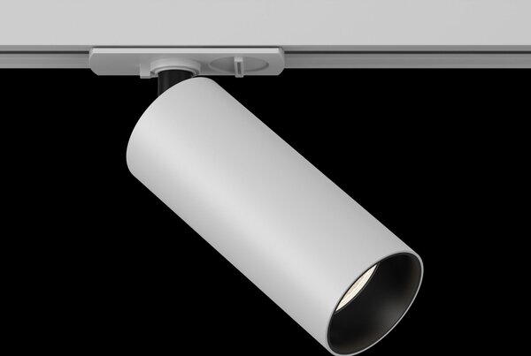 Faretto a LED per Sistema Illuminazione Binario 12W 3000K in Alluminio Focus LED Bianco