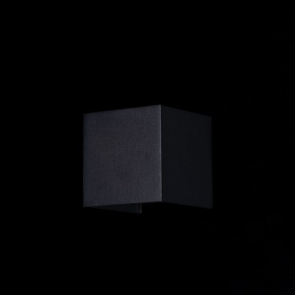 Lampada da parete Outdoor in Metallo Fulton Nero