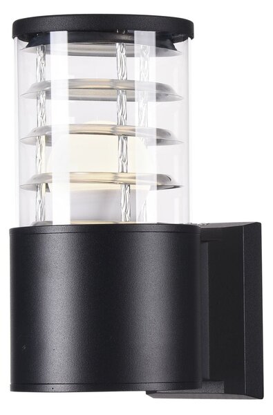 Lampada da parete Outdoor in Alluminio Bronx Nero