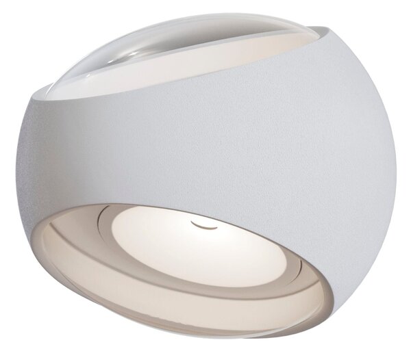 Lampada da parete Outdoor in Alluminio Stream Bianco