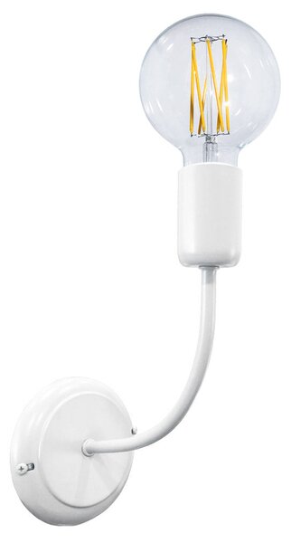 Applique 1xE27 Montatura Verniciata Bianco E-Energy Daniela