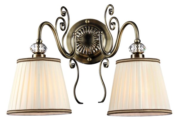 Lampada da parete Elegant in Metallo Vintage Bronzo Antique