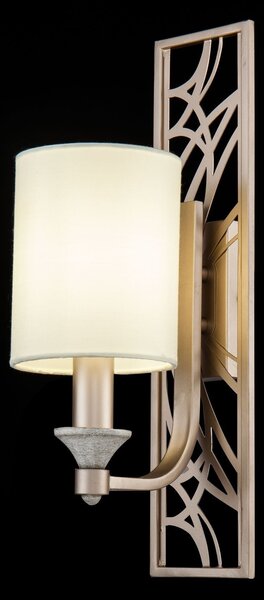Lampada da parete House in Metallo Vittoria Crema con Oro