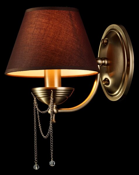 Lampada da parete Royal Classic in Metallo Chester Ottone