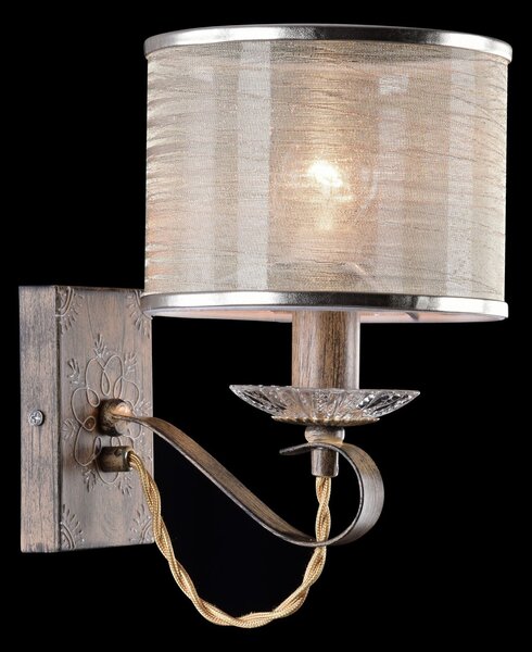Lampada da parete House in Metallo e Poliresina Cable Marrone