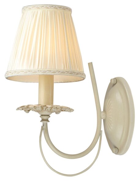 Lampada da parete Elegant in Metallo Olivia Avorio