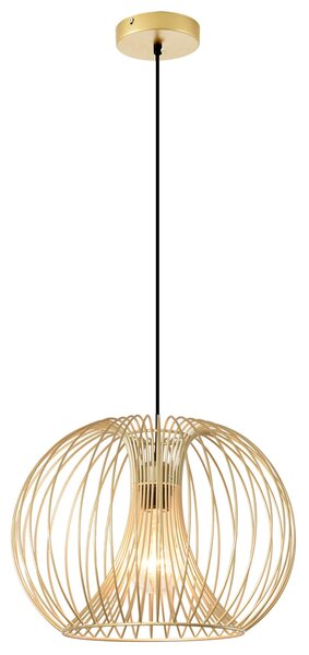 Lampadario Moderno a Sospensione 40W E27 Oro