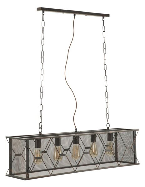 Lampadario Gothic 100x23x26 cm in Ferro