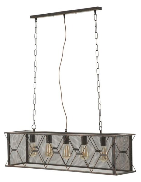 Lampadario Gothic 100x23x26 cm in Ferro