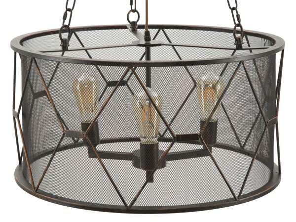 Lampadario Gothic Ø60x30 cm in Ferro