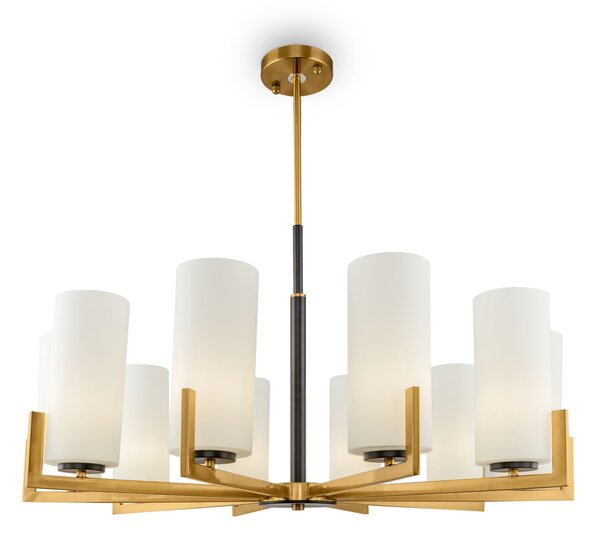 Lampadario Modern in Metallo Fortano Ottone