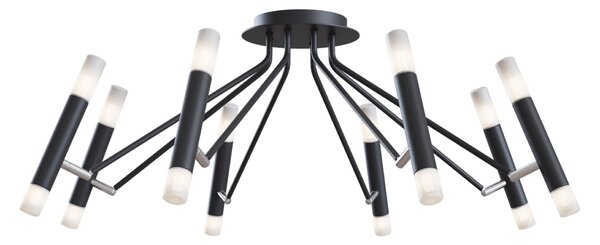 Plafoniera Modern in Metallo Vigo Nero
