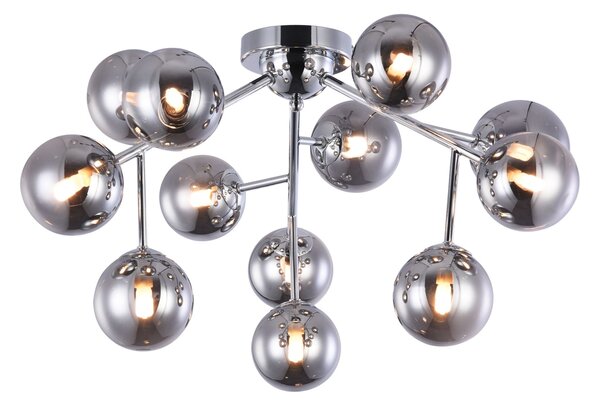 Plafoniera Modern in Metallo Dallas Cromo