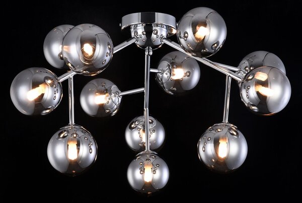 Plafoniera Modern in Metallo Dallas Cromo