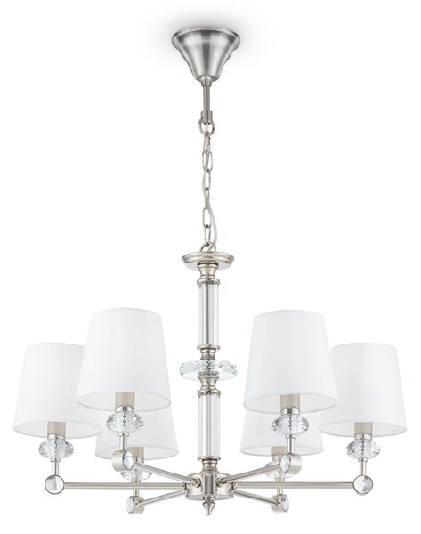Lampadario Neoclassic in Metallo Riverside Cromo