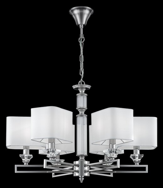 Lampadario Neoclassic in Metallo Ontario Cromo