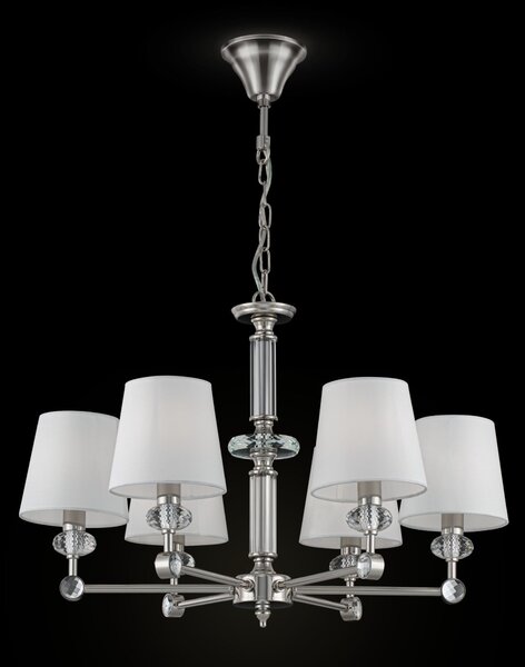 Lampadario Neoclassic in Metallo Riverside Cromo