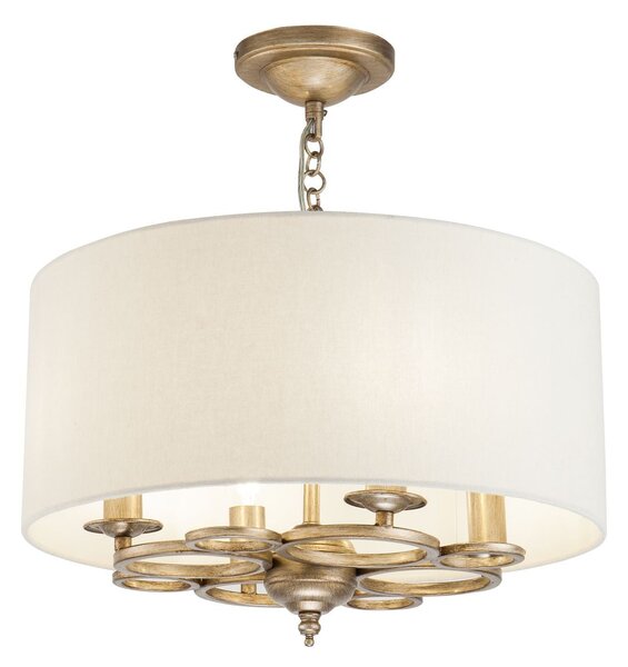 Lampada pendente House in Metallo Anna Oro Antique