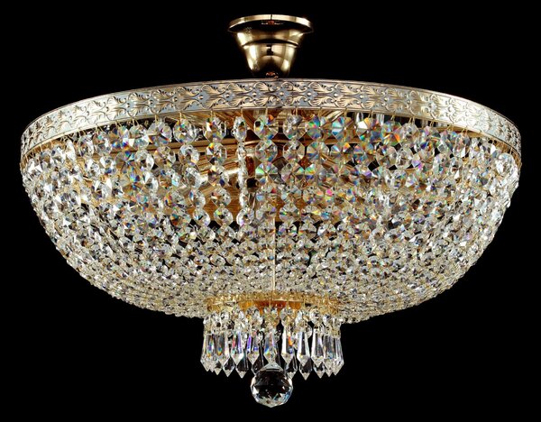 Lampadario Royal Classic in Metallo Bella Oro