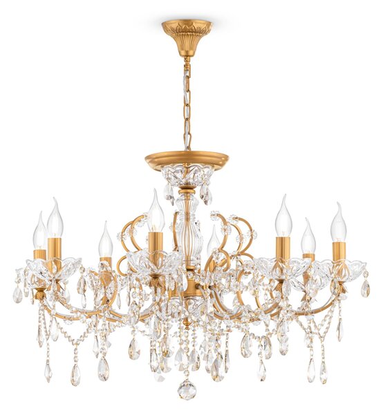 Lampadario Royal Classic in Metallo Sevilla Oro
