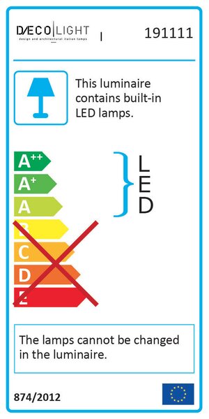 Sospensione Led 45W 4585lm 4500K Bianco E-Energy Otto