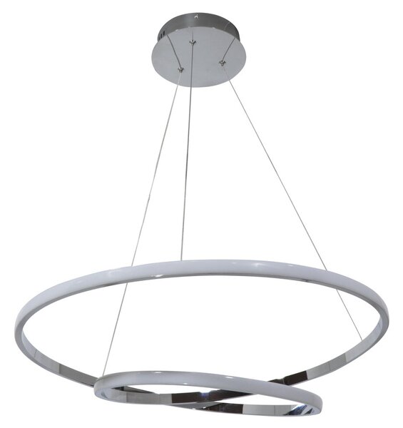 Sospensione Led 60W 5950lm 4500K Cromo E-Energy Spira