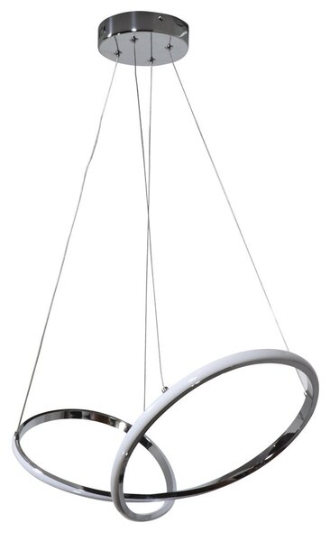 Sospensione Led 45W 4000lm 4500K Cromo E-Energy Infinity