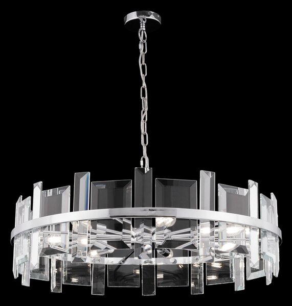 Lampada pendente Modern in Metallo Cerezo Cromo