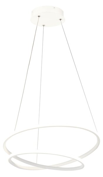 Lampada pendente Modern in Alluminio Nola Bianco