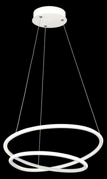Lampada pendente Modern in Alluminio Nola Bianco