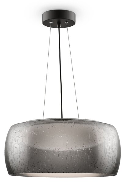 Lampada pendente Modern in Metallo Solen Nero