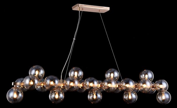 Lampada pendente Modern in Metallo Dallas Oro