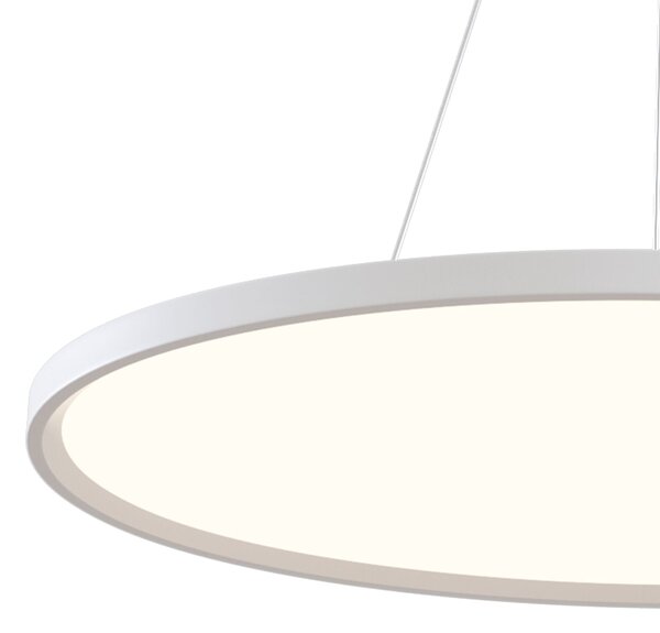 Lampada pendente Modern in Alluminio Cosmos Bianco