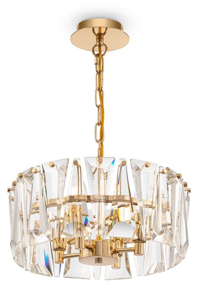 Lampada pendente Modern in Metallo Puntes Oro