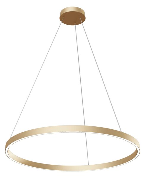 Lampada pendente Modern in Alluminio Rim Ottone