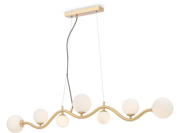 Lampada pendente Modern in Metallo Uva Oro