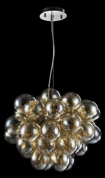 Lampada pendente Modern in Metallo Balbo Nickel