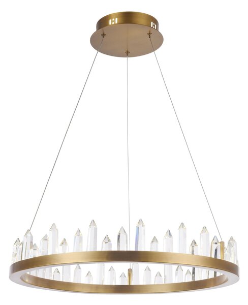 Lampada pendente Modern in Metallo Gletscher Ottone