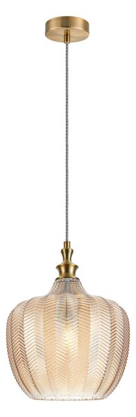Lampada pendente Pendant in Metallo Festa Ottone
