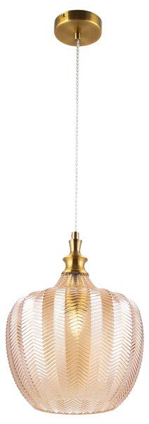Lampada pendente Pendant in Metallo Festa Ottone