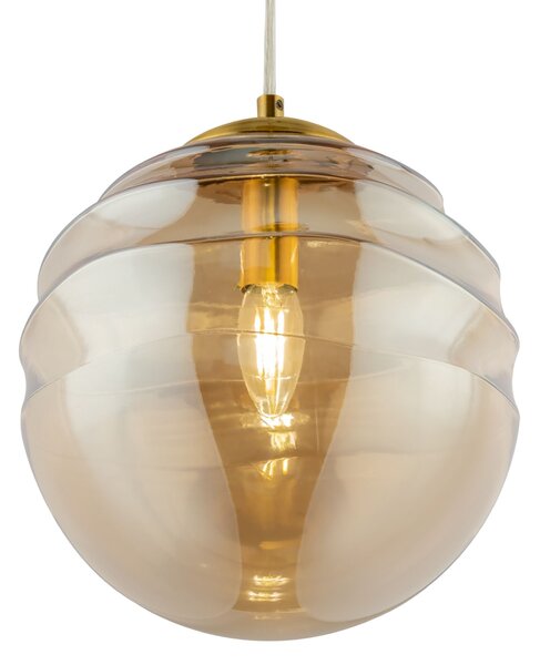 Lampada pendente Pendant in Metallo Vinare Ottone