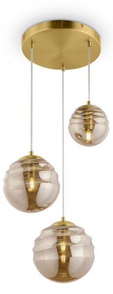 Lampada pendente Pendant in Metallo Vinare Ottone