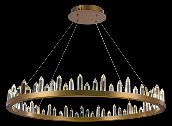 Lampada pendente Modern in Metallo Gletscher Ottone
