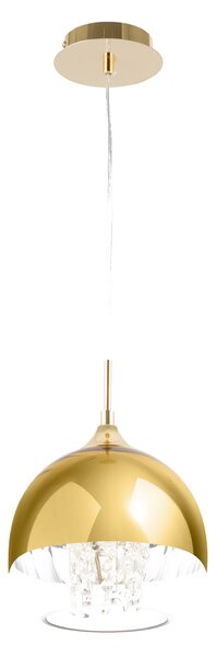 Lampada pendente Pendant in Metallo Fermi Oro